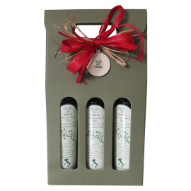 Confezione regalo pasquale-Tris limone